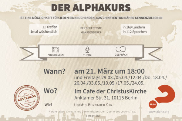 Alpha Kurs Berlin 2019